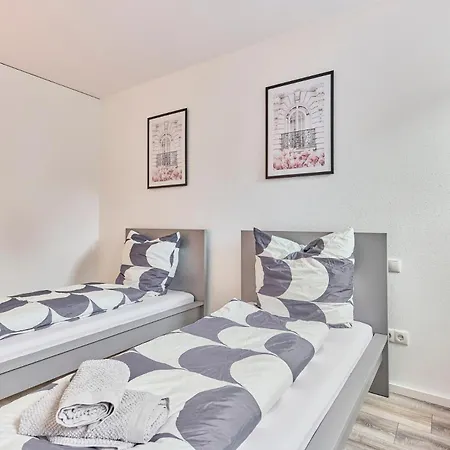 Zentrale Lage Netflix Queensize Bett Lägenhet Bruchsal
